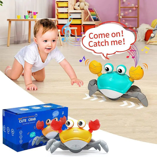 Cute Sensing Crawling Crab Baby Toy - BABYSE