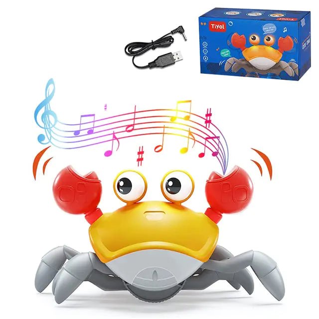 Cute Sensing Crawling Crab Baby Toy - BABYSE